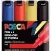 UNIBALL POSCA ESTUCHE PC-8K/4C 8MM 4 COLORES U182634676