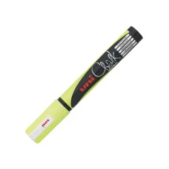 UNIBALL ROTULADOR UNI CHALK 1,8-2,5MM AMARILL PWE5M1100 MAK119235