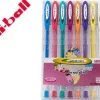 UNI-BALL SIGNO ANGELIC COLOUR BOLIGRAFO DE GEL - PUNTA DE ACERO INOXIDABLE 0.7 MM. - TRAZO 0.45 MM - TINTA GEL - COLORES SURTIDOS PASTEL - ESTUCHE DE 8 UD