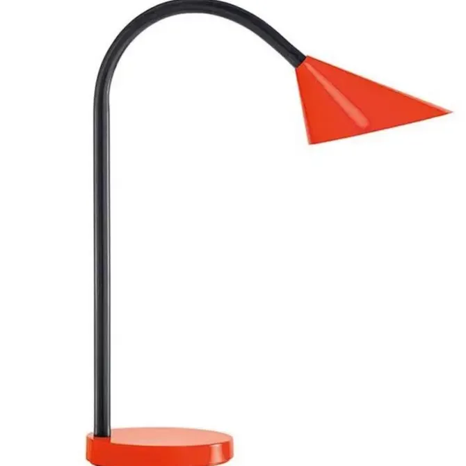 UNILUX LAMPARA DE ESCRITORIO NELLY LED - ILUMINACION LED DE BAJO CONSUMO - DISEÑO MODERNO Y ELEGANTE - AJUSTABLE EN ALTURA Y ANGULO - COLOR BLANCO