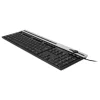 UNYKACH A2930 TECLADO USB CON 105 TECLAS + 12 TECLAS MULTIMEDIA - TECLAS PLANAS - COLOR NEGRO
