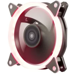 UNYKACH CANDY 20 RED VENTILADOR 120MM CON ILUMINACION ROJA - VELOCIDAD MAX. 1400RPM - COLOR NEGRO