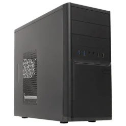 UNYKACH DARK SHADOW CAJA MICROATX - FUENTE DE ALIMENTACION 500W INCLUIDA - TAMAÑO DISCO SOPORTADO 3.5, 2.5 - USB-A 2.0/3.2 Y AUDIO