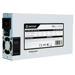 UNYKACH FLEX 1U ESTANDAR FUENTE DE ALIMENTACION 250W FLEX 1U ESTANDAR - APFC - VENTILADOR 40MM