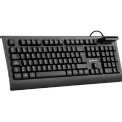UNYKACH KB918 TECLADO USB CON LECTOR INTELIGENTE DE TIPO PC/SC 2.0 COMO DNIE O TARJETA SANITARIA ESPAÑOLA - IDIOMA ESPAÑOL - COLOR NEGRO