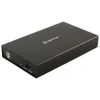 UNYKACH LOK 0.2 CAJA EXTERNA 3,5 USB 2.0 - INTERRUPTOR ON/OFF - FABRICADA EN ALUMINIO - COLOR NEGRO