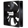 UNYKACH SERVER VENTILADOR 120MM DE DOBLE BOLA - VELOCIDAD MAX. 1800RPM - CONECTOR DE 4 PINES CON CONTROL DE TEMPERATURA - COLOR NEGRO