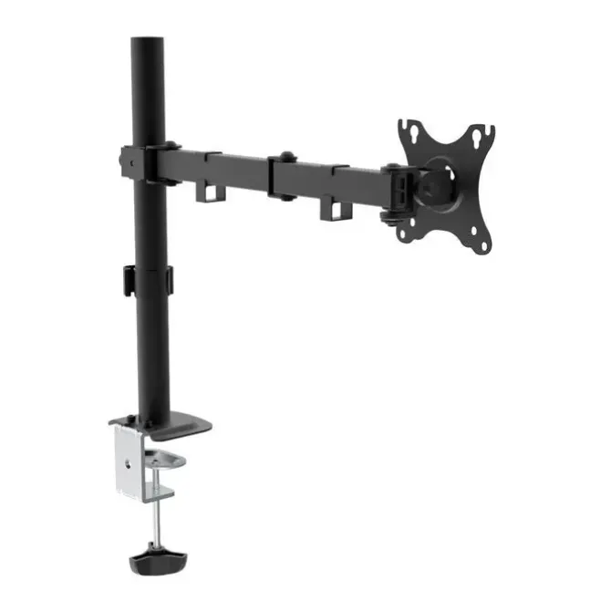 UNYKACH UK1421 SOPORTE DE MESA CON BRAZO ARTICULADO PARA MONITOR DE 10-32 - GIRATORIO, INCLINABLE Y EXTENSIBLE - GESTION DE CABLES - PESO MAX 10KG - VESA 100X100MM