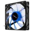 UNYKACH VENTILADOR 120MM CON LED AZUL - VELOCIDAD MAX. 1200RPM - COLOR AZUL/NEGRO