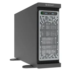 UNYKACH WS-SR630 WORKSTATION & IDC RACK CAJA 4U ATX - TAMAÑOS DE DISCO SOPORTADOS 3.5, 2.5 - FILTRO ANTIPOLVO - USB-A 3.0, USB-C - 4 VENTILADORES INCLUIDOS - COLOR NEGRO/PLATA