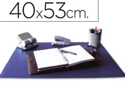 VADE SOBREMESA Q-CONNECT AZUL 40X53 CM