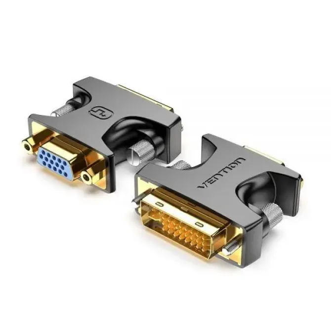 VENTION ADAPTADOR DVI MACHO A VGA HEMBRA - COLOR NEGRO