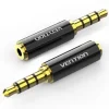 VENTION ADAPTADOR JACK 3.5 MACHO A JACK 2.5 HEMBRA - COLOR NEGRO