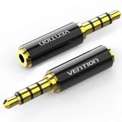 VENTION ADAPTADOR JACK 3.5 MACHO A JACK 2.5 HEMBRA - COLOR NEGRO