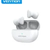VENTION AURICULARES BLUETOOTH 5.3 CON ESTUCHE DE CARGA - 6H AUTONOMIA - TINY T12 - COLOR BLANCO