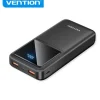 VENTION BATERIA POWERBANK 20000MAH 22.5W USB (C+A+A) CON PANTALLA LED - COLOR NEGRO