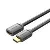 VENTION CABLE ALARGADOR HDMI MACHO A HDMI HEMBRA 2.0 4K - 2M - COLOR NEGRO