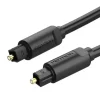 VENTION CABLE DE AUDIO DE FIBRA OPTICA - 2M - COLOR NEGRO