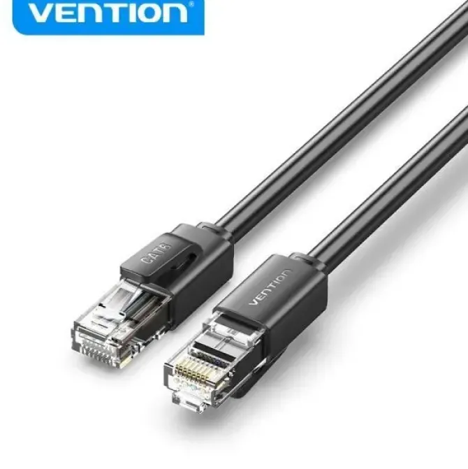 VENTION CABLE DE RED CAT.6 UTP PATCH - 1.5M - COLOR NEGRO