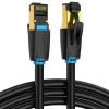 VENTION CABLE DE RED SFTP RJ45 CAT.8 - 0.5M - COLOR NEGRO