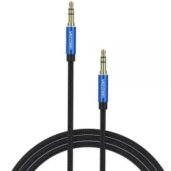 VENTION CABLE ESTEREO JACK 3.5 MACHO A JACK 3.5 MACHO - 5M - COLOR AZUL