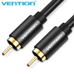VENTION CABLE ESTEREO RCA MACHO A RCA MACHO - 2M - COLOR NEGRO