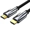 VENTION CABLE HDMI 2.1 MACHO A MACHO 8K - 2M - CHAPADO ORO - COLOR NEGRO
