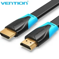 VENTION CABLE PLANO HDMI 2.0 MACHO A MACHO 4K - 2M - COLOR NEGRO