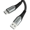 VENTION CABLE USB 2.0 MACHO A MICROUSB MACHO 60W 480MBPS - 1M - COLOR GRIS
