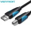 VENTION CABLE USB 2.0 MACHO A USB-B MACHO PARA IMPRESORA - 1.5M - 480MBPS - COLOR NEGRO