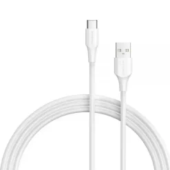 VENTION CABLE USB-A MACHO A USB-C MACHO - 3M - 3A - 60W - 480MBPS - COLOR BLANCO