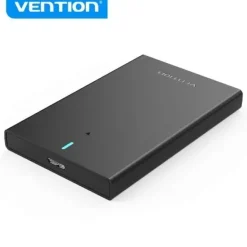VENTION CAJA EXTERNA PARA DISCO DURO DE 2.5 USB 3.0 A MICRO USB SIN TORNILLOS - COLOR NEGRO