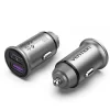 VENTION CARGADOR DE COCHE 30W 2XUSB (A) QC3.0 5A - DISEÑO MINI - ALUMINIO GRIS
