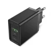 VENTION CARGADOR DE PARED USB (C+A) 3.4A 20W PD3.0/QC4.0 - CARGA RAPIDA - COLOR NEGRO
