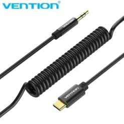 VENTION CONVERSOR AUDIO USB-C A JACK 3.5 MACHO - 1M - COLOR NEGRO