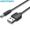 VENTION CONVERSOR USB MACHO A DC 3.5MM MACHO - 1.5M - COLOR NEGRO