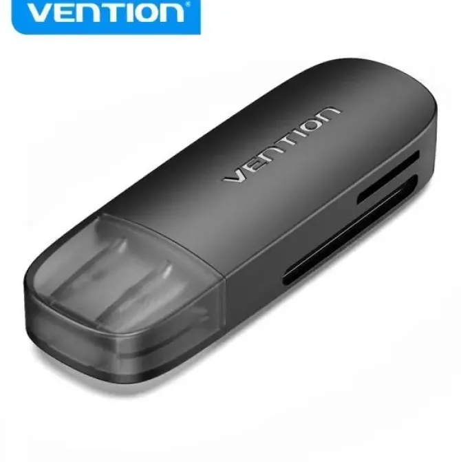 VENTION LECTOR DE TARJETAS EXTERNO USB 3.0 - COLOR NEGRO