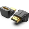 VENTION PACK DE 2 ADAPTADORES HDMI 2.0 4K 270º HDMI MACHO A HDMI HEMBRA