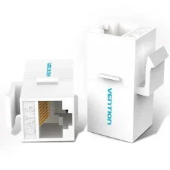 VENTION PACK DE 5 CONECTORES DE RED UTP RJ45 CAT6 - COLOR BLANCO