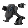 VENTION SOPORTE COCHE CON VENTOSA Y SUJECION REJILLA - COLOR NEGRO