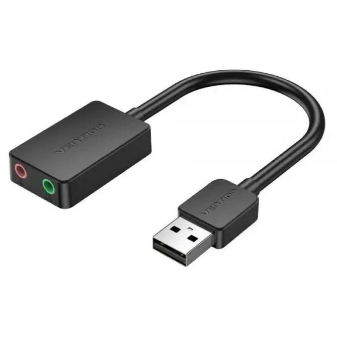 VENTION TARJETA DE SONIDO 2.1 - COLOR NEGRO