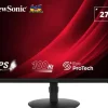 VIEWSONIC MONITOR 27 VG2708A-MHD LED IPS FULLHD - 16:9 - VGA - HDMI - DISPLAYPORT - ALTAVOCES - AJUSTABLE EN ALTURA - COLOR NEGRO