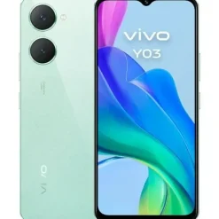 VIVO Y03 SMARTPHONE PANTALLA 6.56 - 4GB - 128GB - CAMARA 13MP - BATERIA 5000MAH - ADMITE CARGA DE 15W - COLOR VERDE