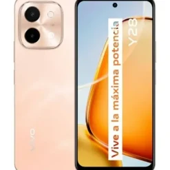 VIVO Y28 SMARTPHONE PANTALLA 6.68 - 4GB - 128GB - CAMARA 50MP - BATERIA 6000MAH - ADMITE CARGA DE 44W - COLOR NARANJA