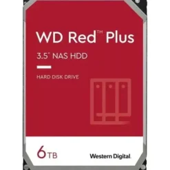 WD RED PLUS DISCO DURO INTERNO 3.5 6TB NAS SATA III