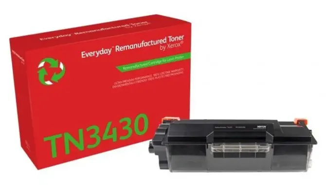 XEROX EVERYDAY BROTHER TN3430 NEGRO TONER REMANUFACTURADO - 006R04586