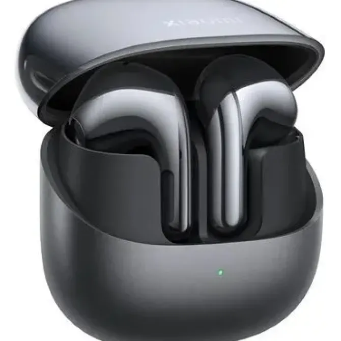 XIAOMI BUDS 5 AURICULARES BLUETOOTH 5.4 TWS - MICROFONO INTEGRADO - AUTONOMIA HASTA 6H - CANCELACION ACTIVA DE RUIDO - CONTROL TACTIL - COLOR NEGRO CROMADO