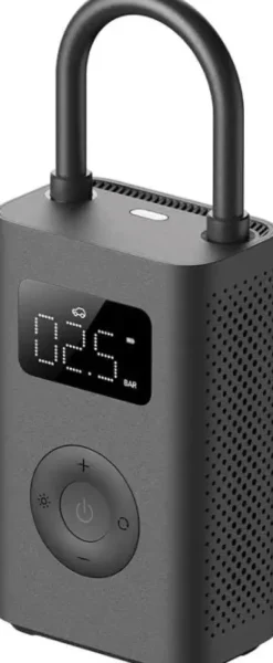 XIAOMI MI PORTABLE ELECTRIC AIR COMPRESSOR 2 COMPRESOR DE AIRE PORTATIL - PANTALLA LED - PRESIÓN DE HASTA 10,3 BARES - INCLUYE BOQUILLA Y AGUJA PARA BALONES