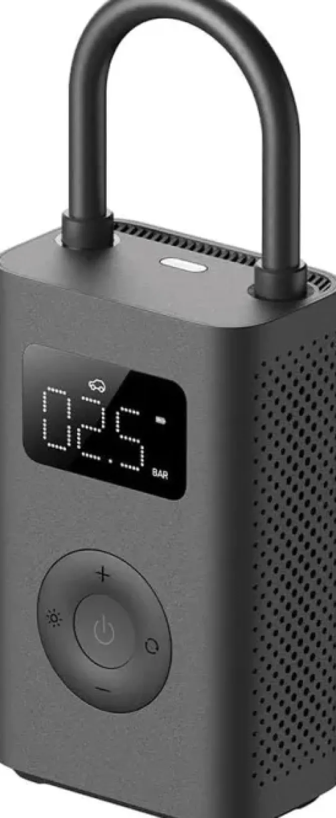 XIAOMI MI PORTABLE ELECTRIC AIR COMPRESSOR 2 COMPRESOR DE AIRE PORTATIL - PANTALLA LED - PRESIÓN DE HASTA 10,3 BARES - INCLUYE BOQUILLA Y AGUJA PARA BALONES