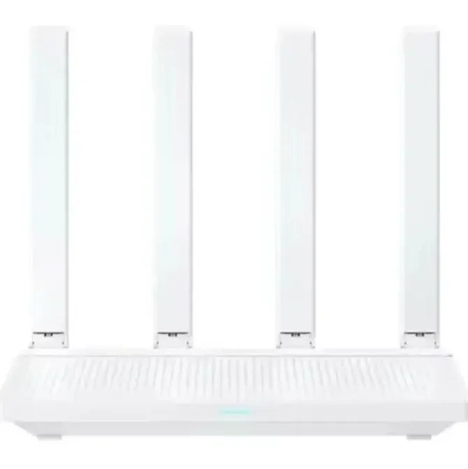 XIAOMI MI ROUTER AX3000T WIFI 6 DUAL BAND - HASTA 3000MBPS - PROCESADOR DUAL-CORE DE 1.3 GHZ - 4 PUERTOS GIGABIT ETHERNET - 4 ANTENAS EXTERNAS - COLOR BLANCO